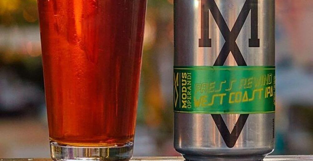 Modus Operandi Brewing Press Rewind West Coast IPA